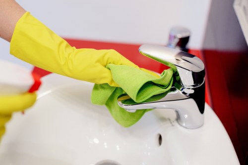 Professional domestic cleaning in a Soho apartment living room