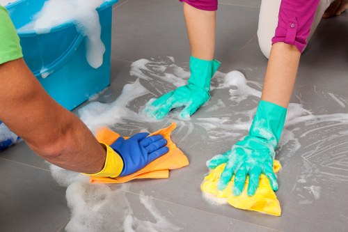 Soho property post-construction cleaning and surface care
