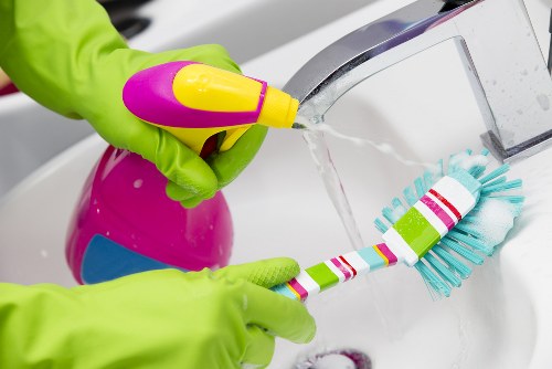 Cleaning checklist and surface detailing for a Soho rental property