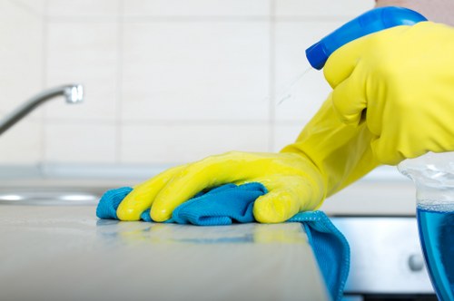 Keyboard navigation and site structure for Soho cleaning services